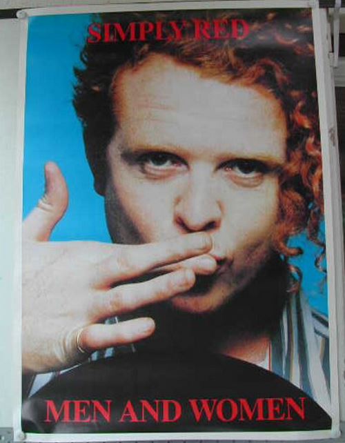Simply Red - 60x86 cm - AFFICHE / POSTER État correct - N/A reconditionné disponible sur Fnac