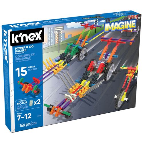 Knex Power & Go Racers 166 pièces