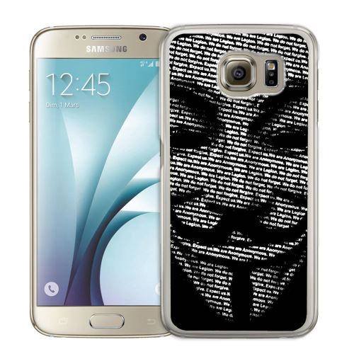 Coque pour Samsung Galaxy S7 Edge anonymous