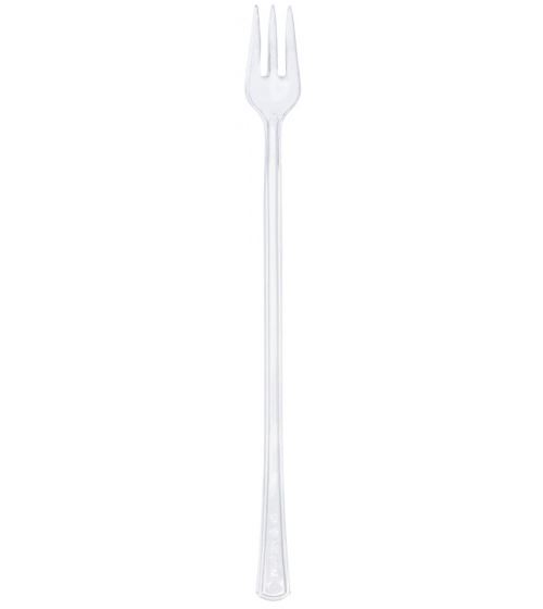 Amscan fourchette transparente 16 cm 20 pièces