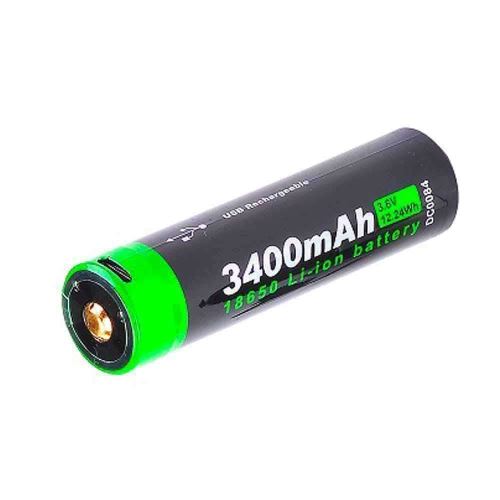 Batterie rechargeable 3400Mah USB 18650 Nextorch Autre