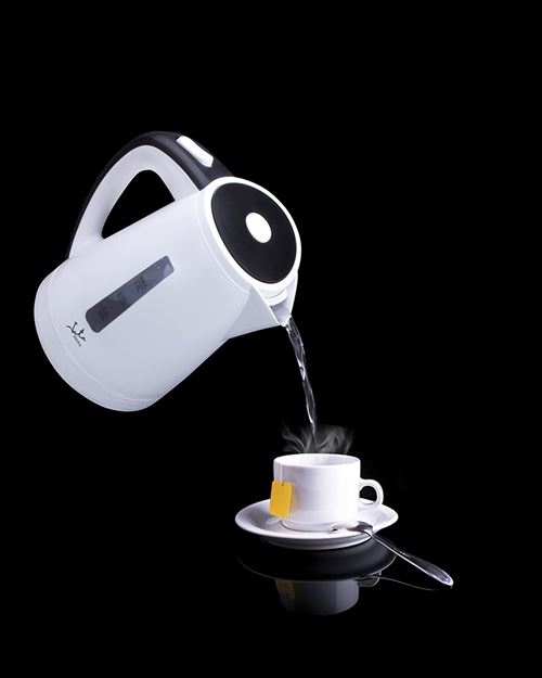 Jata ha701 – Bouilloire plus rapidement de Ébullition, sans câble, 1 litre de capacité, 2000 W, Couleur Blanc