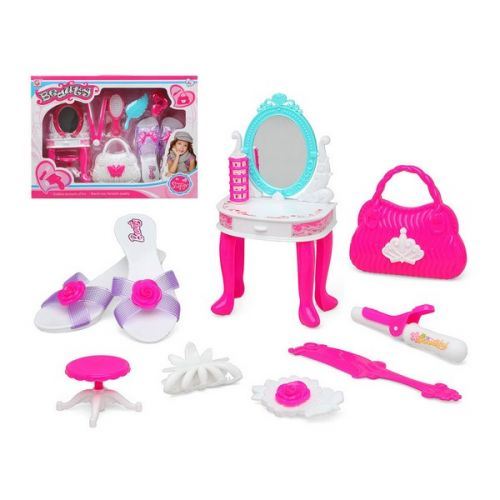 Kit de Coiffeur pour Enfant Super Beauty Blanc Rose 112800