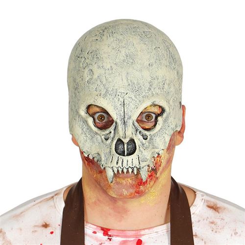 masque tête de mort loup