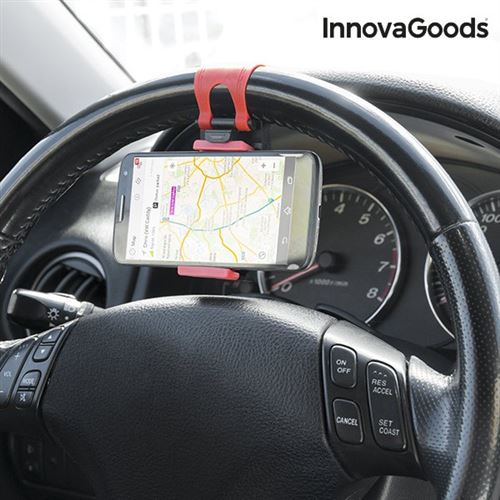 Support de téléphones pour volants de voiture - Kit main libre smartphone