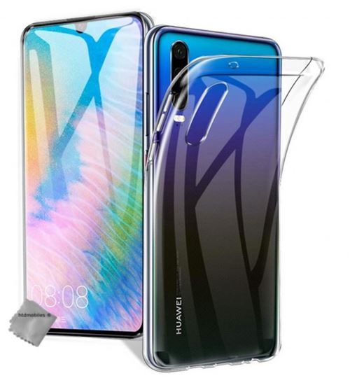 Housse etui coque silicone gel fine pour Huawei Honor 20 Lite avec film ecran - TRANSPARENT TPU