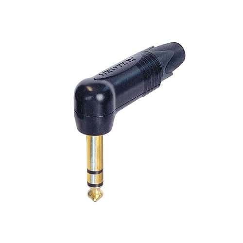 Neutrik NTR-NP3RX-B Fiche Jack 90 ° 6.35 Mm 3p