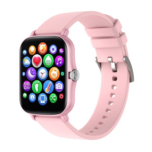 Montre connectée LEMFO Y20 - Rose