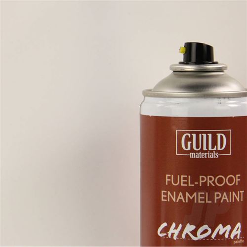 Peinture Chroma Matt Enamel (résistant Carburant) Clear (400ml Aerosol) - Guild Materials