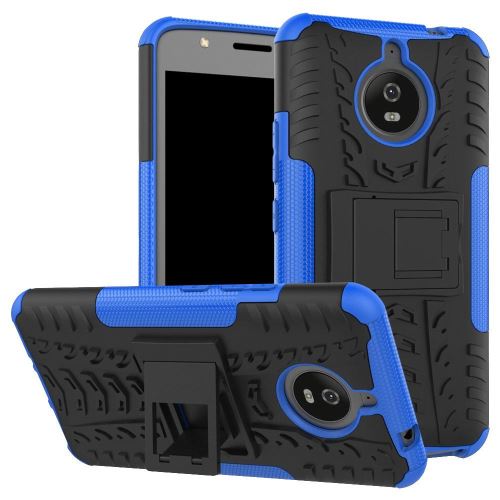 Coque Anti Choc Pour Motorola Moto G5 S Plus Modèle Spider - Bleu
