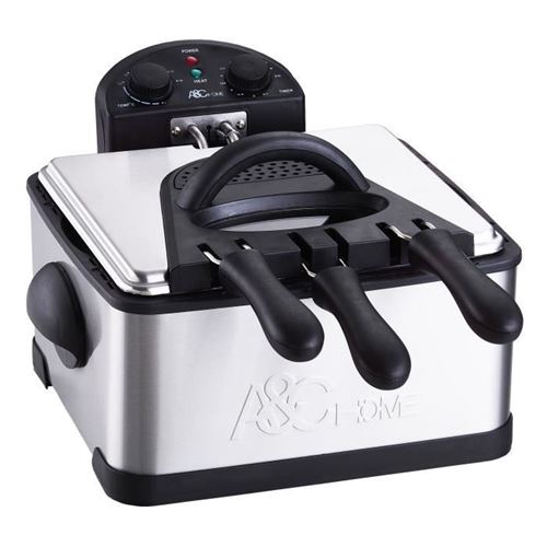 Art et Cuisine Home FRT20N - Friteuse - 4 litres - 2000 Watt - noir