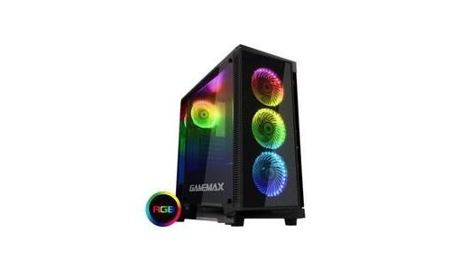 Game Max Draco Tour midi ATX pas d'alimentation (ATX) noir USB-Audio