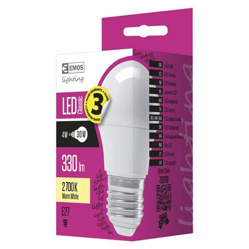 Emos Led Mini Globe 4w E27