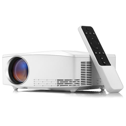 Vidéoprojecteur Home-cinéma VIVIBRIGHT C80 LED LCD 180 Multimédia 1280 x 720 FHD 1080P, 1500 Lumens, avec Interface HDMI / VGA USB, Version Européenne