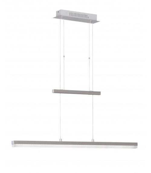 Suspension GWEN nickel mat 1 ampoule LED
