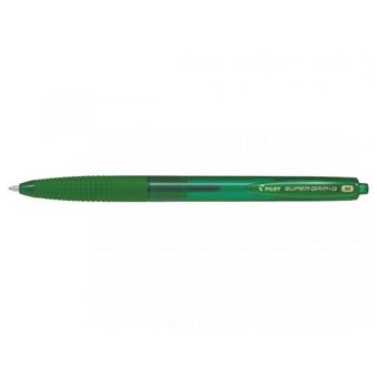 Stylo à bille Pilot Pen Super Grip G Vert