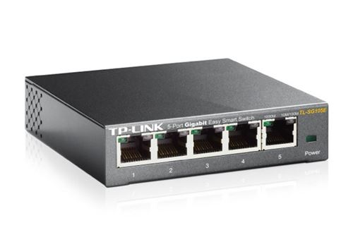 Switch réseau de bureau TP-Link TL-SG105E 5 ports Gigabit