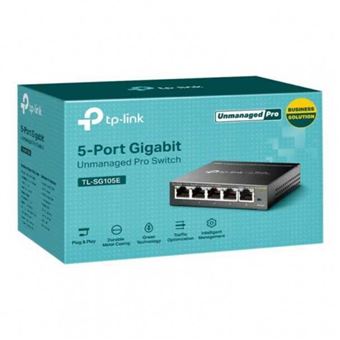TP-Link Easy Smart TL-SG105E - Commutateur - 5 x 10/100/1000 - de bureau