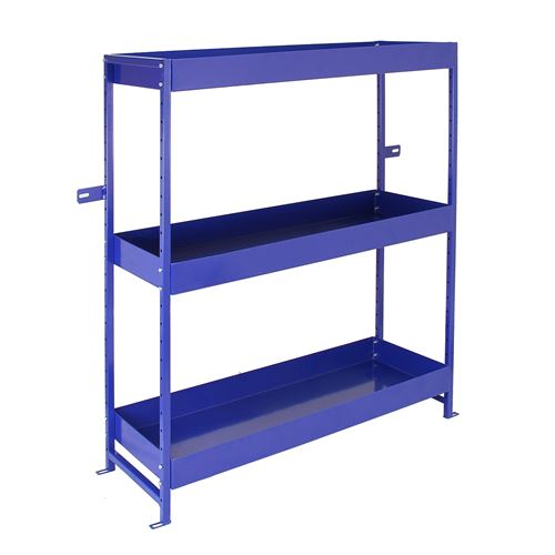 Monstershop Bleu Monster Racking – Rayonnage À Etagères En Acier Rangement Véhicules
