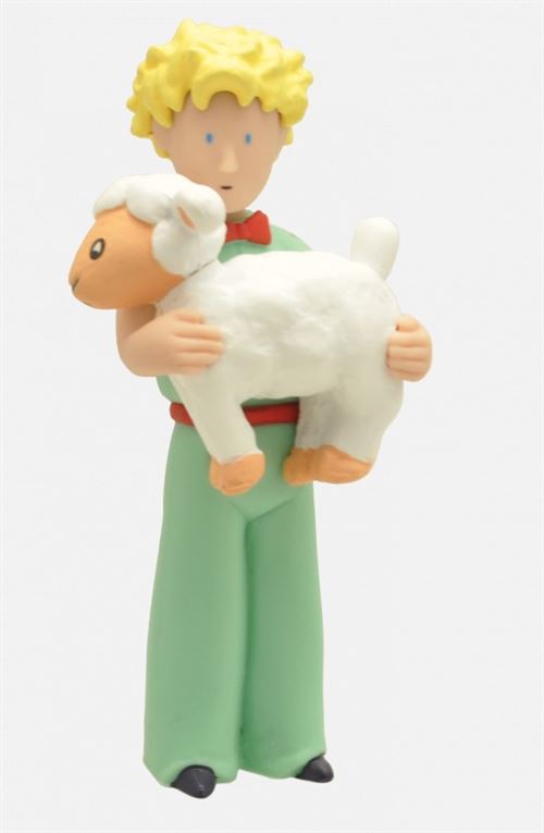 Le Petit Prince - Figurine Le Petit Prince et le mouton 7 cm