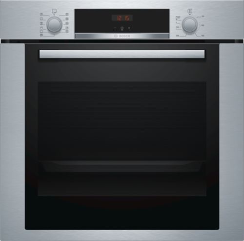 Bosch Serie 4 HBA374BR0J - Oven - ingebouwd - niche - breedte: 56 cm - diepte: 55 cm - hoogte: 58.5 cm - met zelfreiniging - Klasse A - roestvrij staal