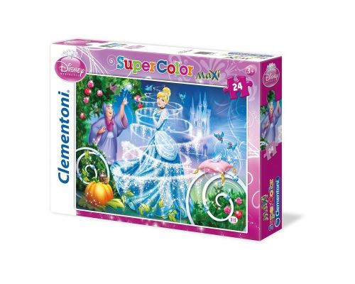 Puzzle 24 Pièces : Pièces XXL - Disney Princesses, Clementoni