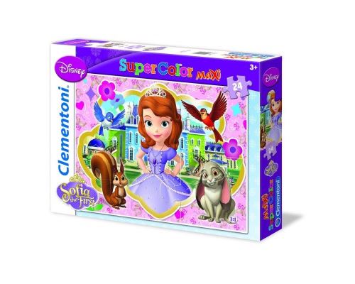 Puzzle 24 Pièces : Pièces XXL - Princesse Sofia, Clementoni