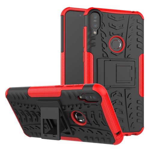 Asus Zenfone Max Pro M1 ZB601KL Anti Choc Rouge Coque Housse Etui Antichoc hfs-house®