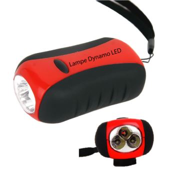 Highlander Scorpio Lampe frontale /à dynamo Noir