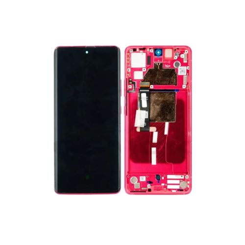 Original Ecran LCD et Vitre Tactile Avec Chassis Viva Magenta pour Motorola Edge 30 Fusion 5D68C22034 5D68C22035