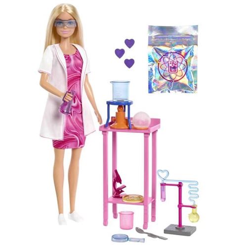 Non Communiqué Rose Barbie : Scientifique - Coffret 1 Poupée