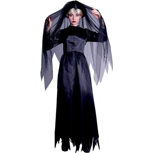 Déguisement Mariée Fantôme Femme L Noir 77002