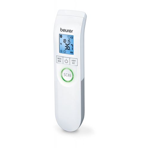 Thermomètre sans contact connecté Beurer FT 95 167.4 x 41.5 x 28 mm