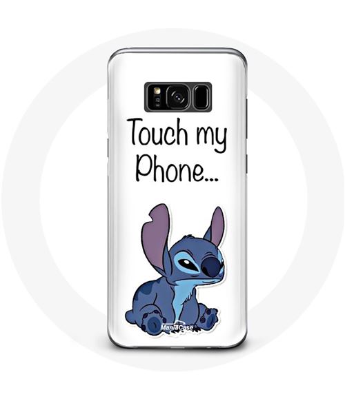 Coque pour Samsung Galaxy S8 plus Lilo et Stitch mignon Fond blanc Maniacase