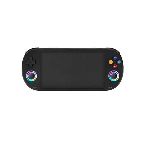 Console de jeux SZSMART M22PRO noir 5 pouces Lumière RVB Supporte 30 émulateurs 128GB