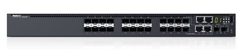 DELL PowerConnect S3124F Géré L2/L3 None Noir 1U