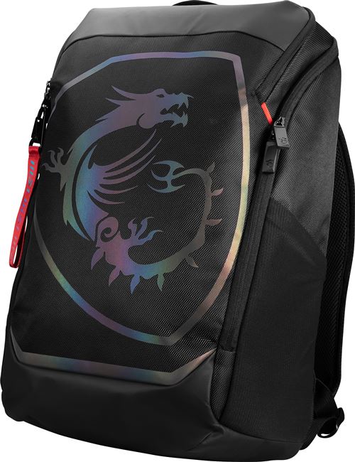 Msi Noir Titan Gaming Sac À Dos Rouge - Neuf - Image 4