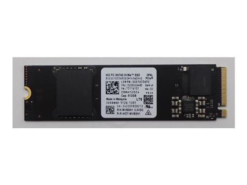 WD SSD chiffré 512 Go M.2 PCIe 4.0