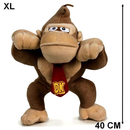 XL Grande Peluche Donkey Kong 40 cm Nintendo - guizmax