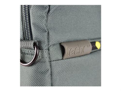 techair - Sac à bandoulière pour ordinateur portable - 17.3 - gris