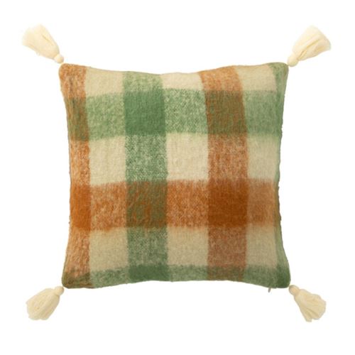 Non Communiqué Multicolore Coussin À Carreaux "Berni" 45X45cm