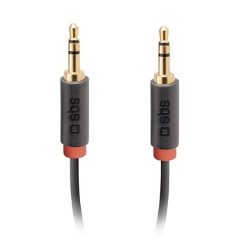 Câble audio stéréo Jack 3,5 mm pour mobiles et smartphones