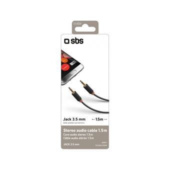Câble audio stéréo Jack 3,5 mm pour mobiles et smartphones
