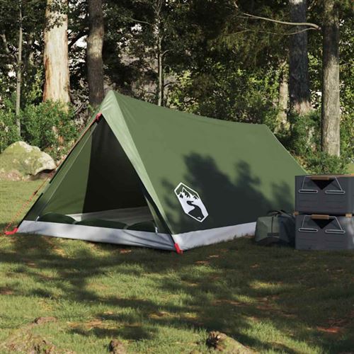 VIDAXL - Tente de camping - 2 personnes - Vert - Image 2