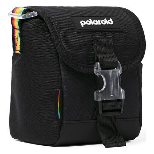 Non Communiqué Noir Sacoche Pour Appareil Photo Polaroid Go Avec Bandoulière Réglable Ripstop Polaroid