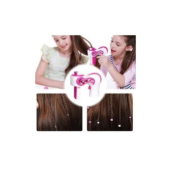 Kit Coiffure Diamant Pour Enfants – Machine à Tresser Et Autocollants Strass