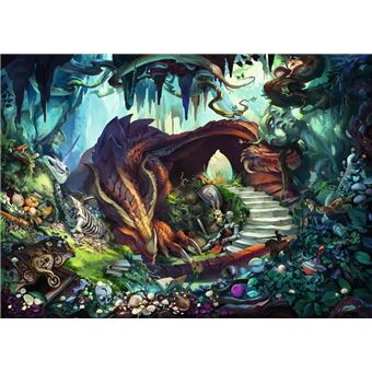 Puzzle Escape Dans La Grotte Du Dragon - Ravensburger - 759 Pieces - Pour Adultes Et Enfants Des 12 Ans