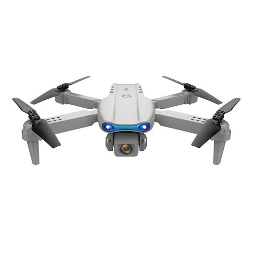 Drone télécommandé avec caméra 4K (caméra unique - autonomie : 15 min - gris) SZSMART