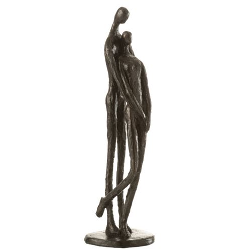 Paris Prix Marron Statuette Couple - Image 3