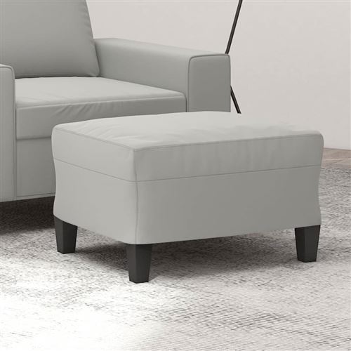 Vidaxl Gris/Clair Repose-Pied 60X50x41 Cm - Image 3
